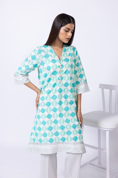 Printed | Crosshatch Poplin | Kurta | USD 12.50