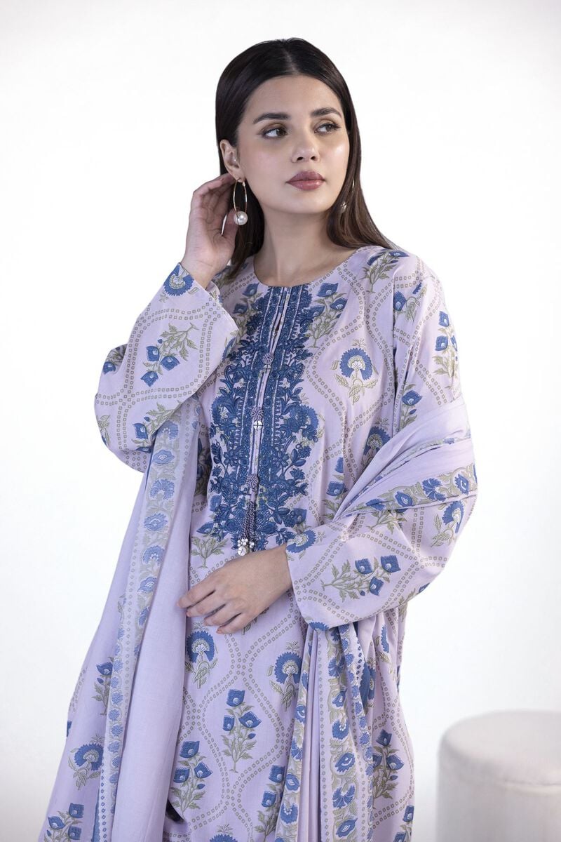 Embroidered | Lawn | Tailored 3 Piece | USD 25.00