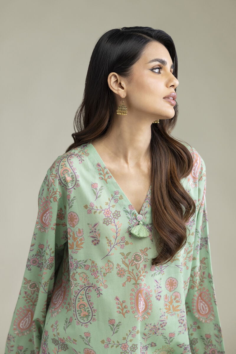 Embroidered | Cambric | Cambric 2-Piece Tailored | USD 45.00