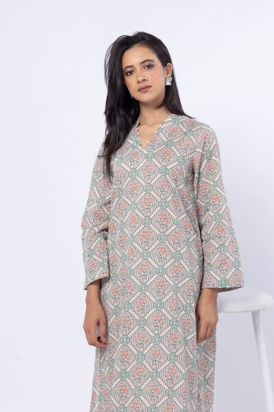Printed | Cambric | Kurta | USD 20.00