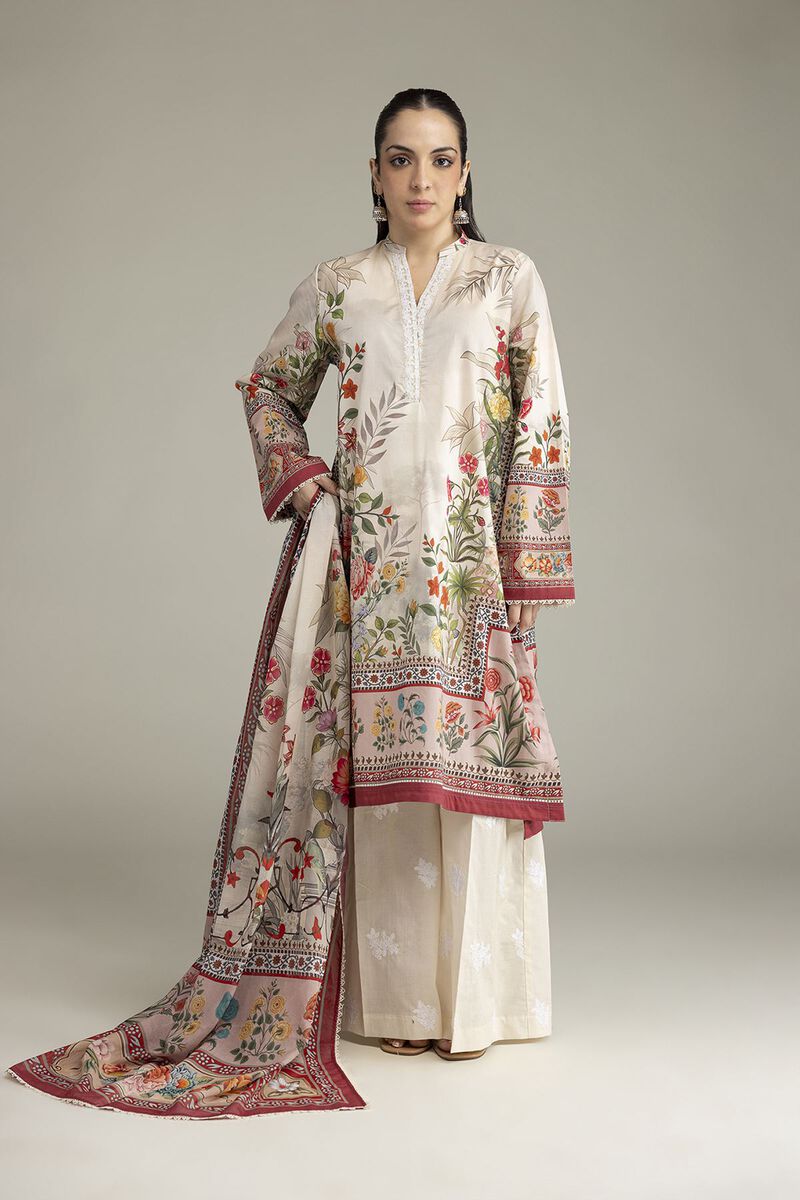 Embroidered | Cambric | Tailored 3 Piece | USD 70.00