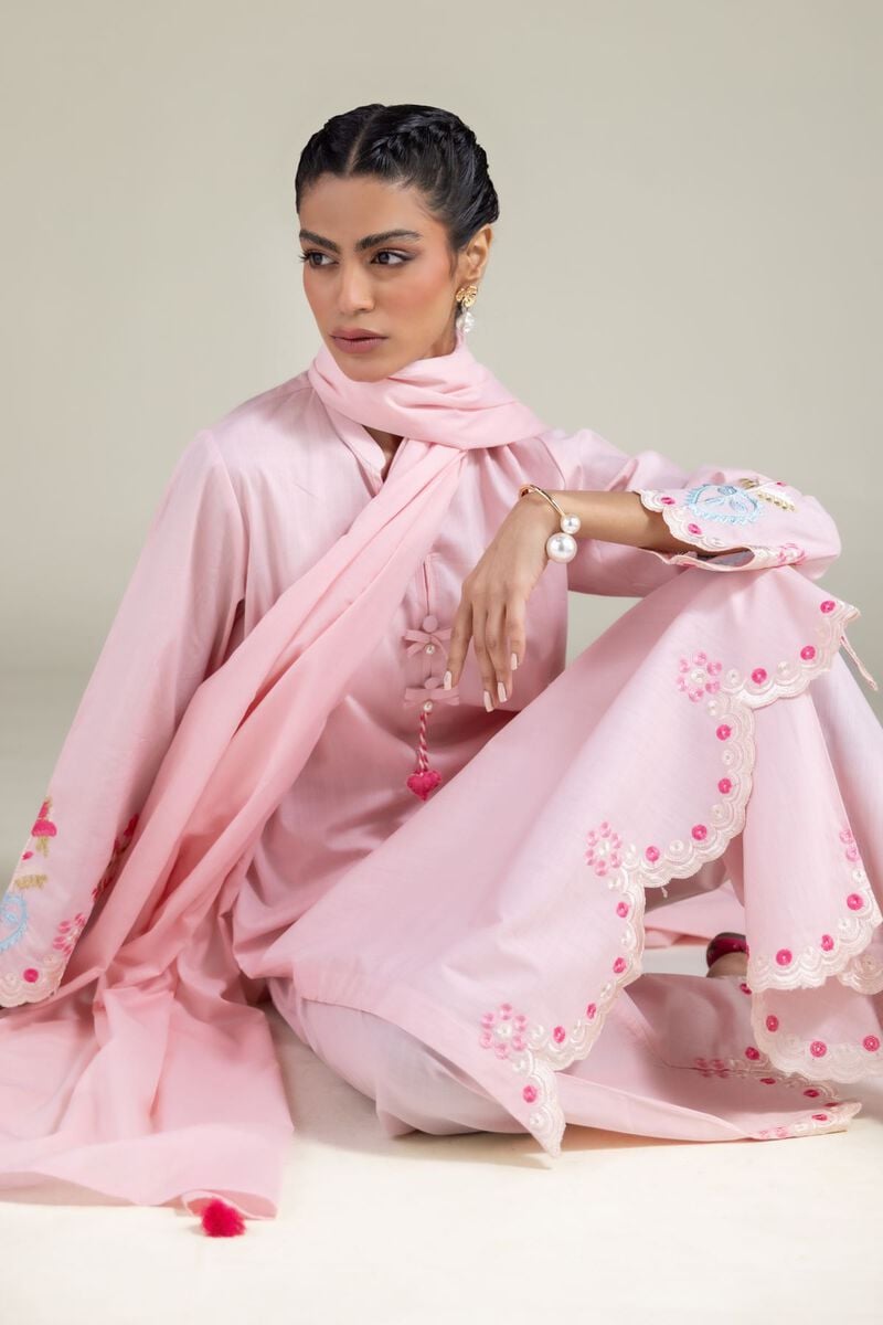 Embroidered | Textured Cotton | Dupatta | USD 25.00