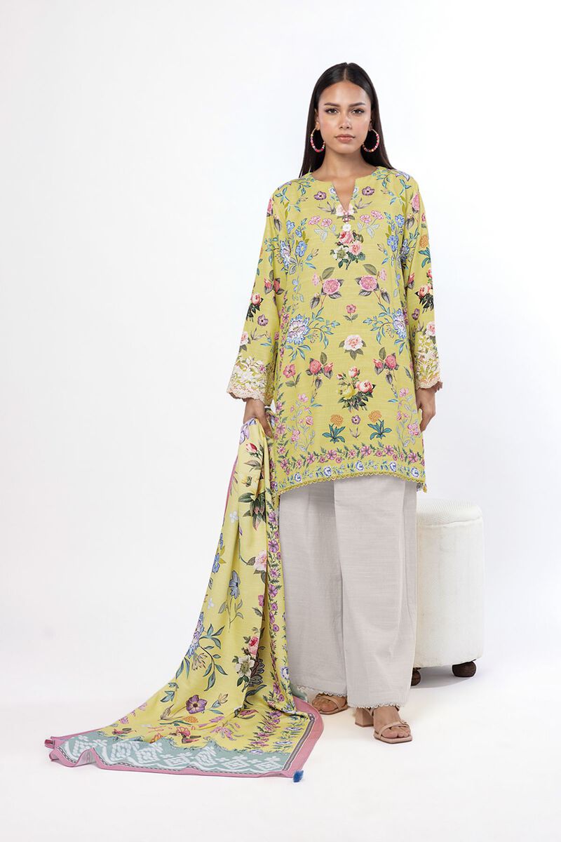 Embroidered | Blended Khaddar | Tailored 3 Piece | USD 60.00