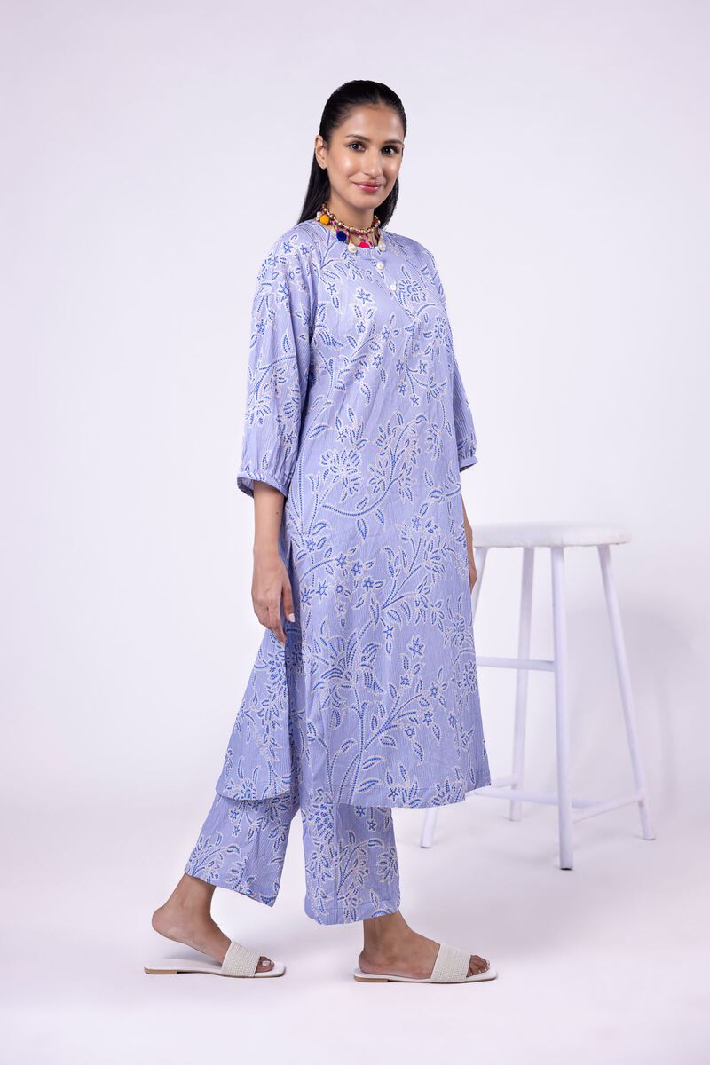 Printed | Ripple Crinkle | Pants | USD 5.40