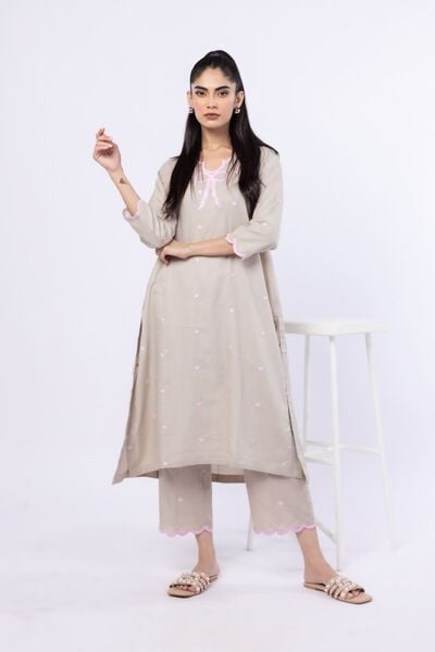 Embroidered | Cotton Dobby | Kurta | USD 35.00