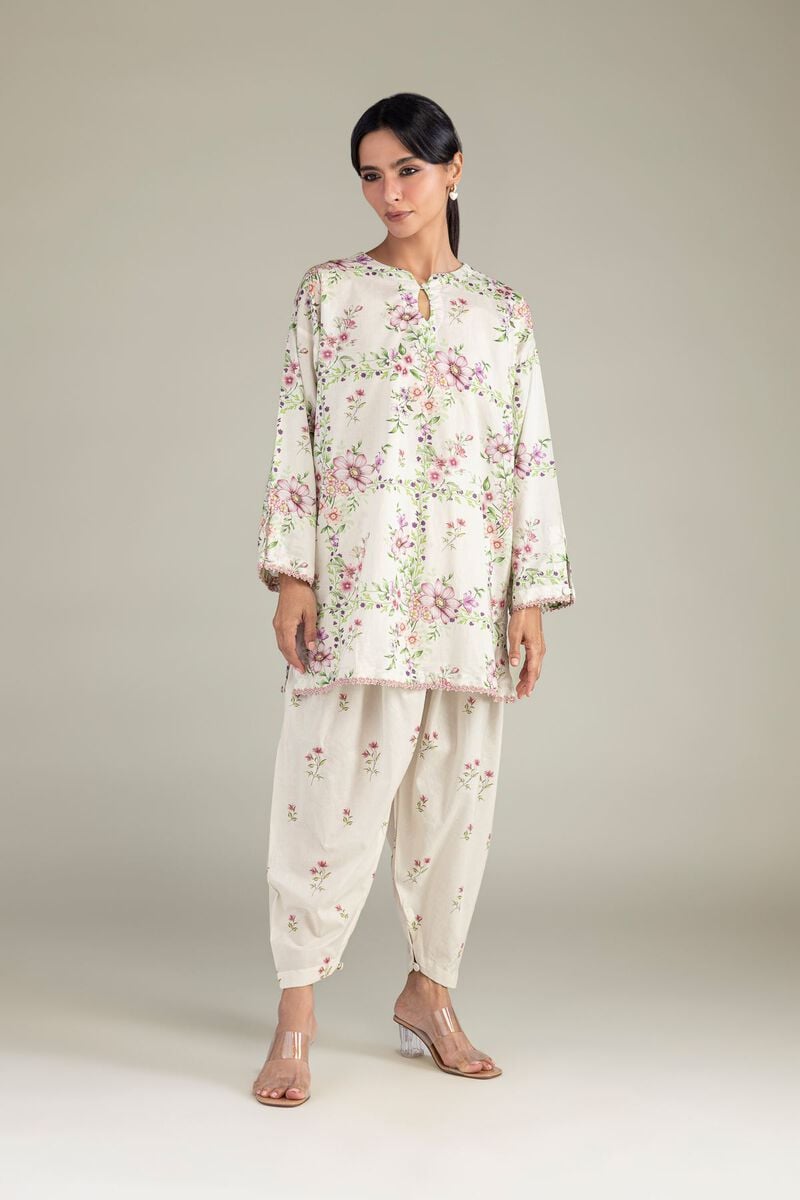 Printed | Cambric | Floral Short Kurta | USD 35.00