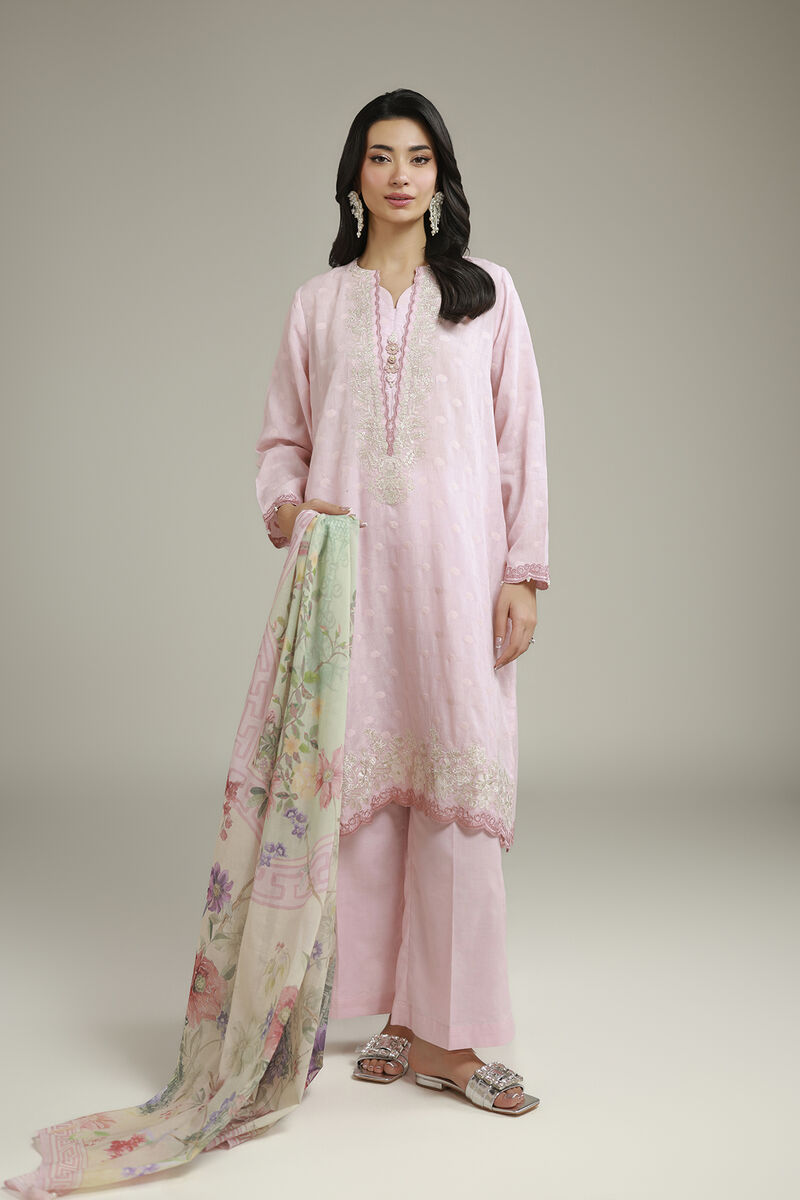 Embroidered | Broshia | Tailored 3-Piece Outfit | USD 80.00