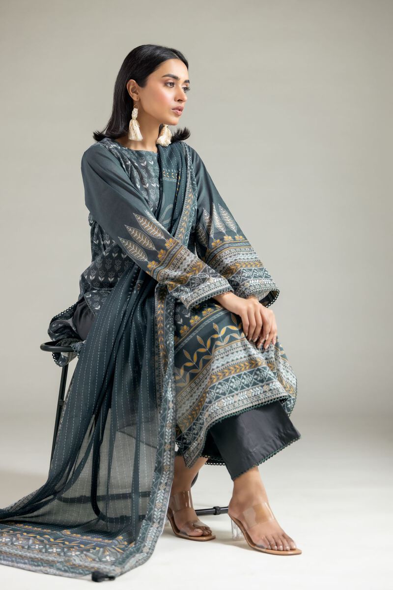 Printed | Lawn | Tailored 3 Piece | USD 60.00