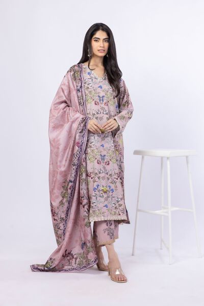 Embroidered | Russian Raw Silk | Pants | USD 23.00