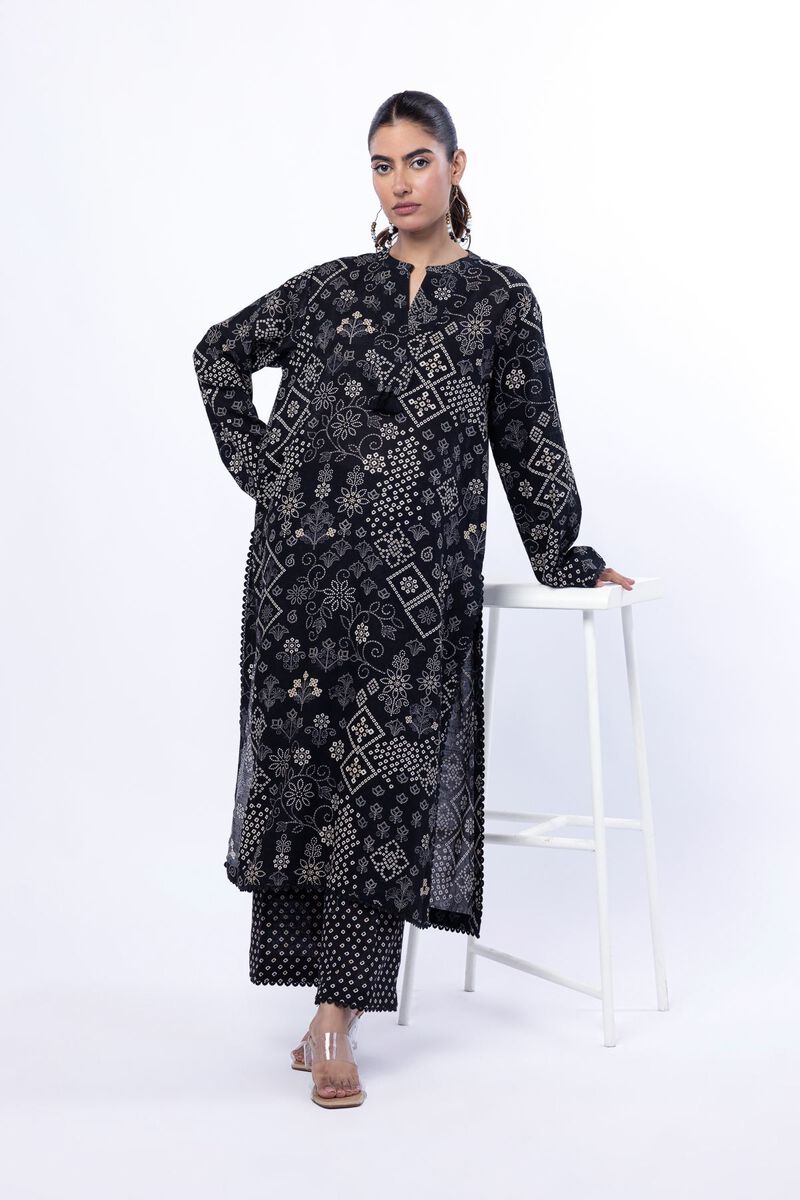 Printed | Khaddar | Tailored 2 Piece | Top and Bottom | USD 35.00