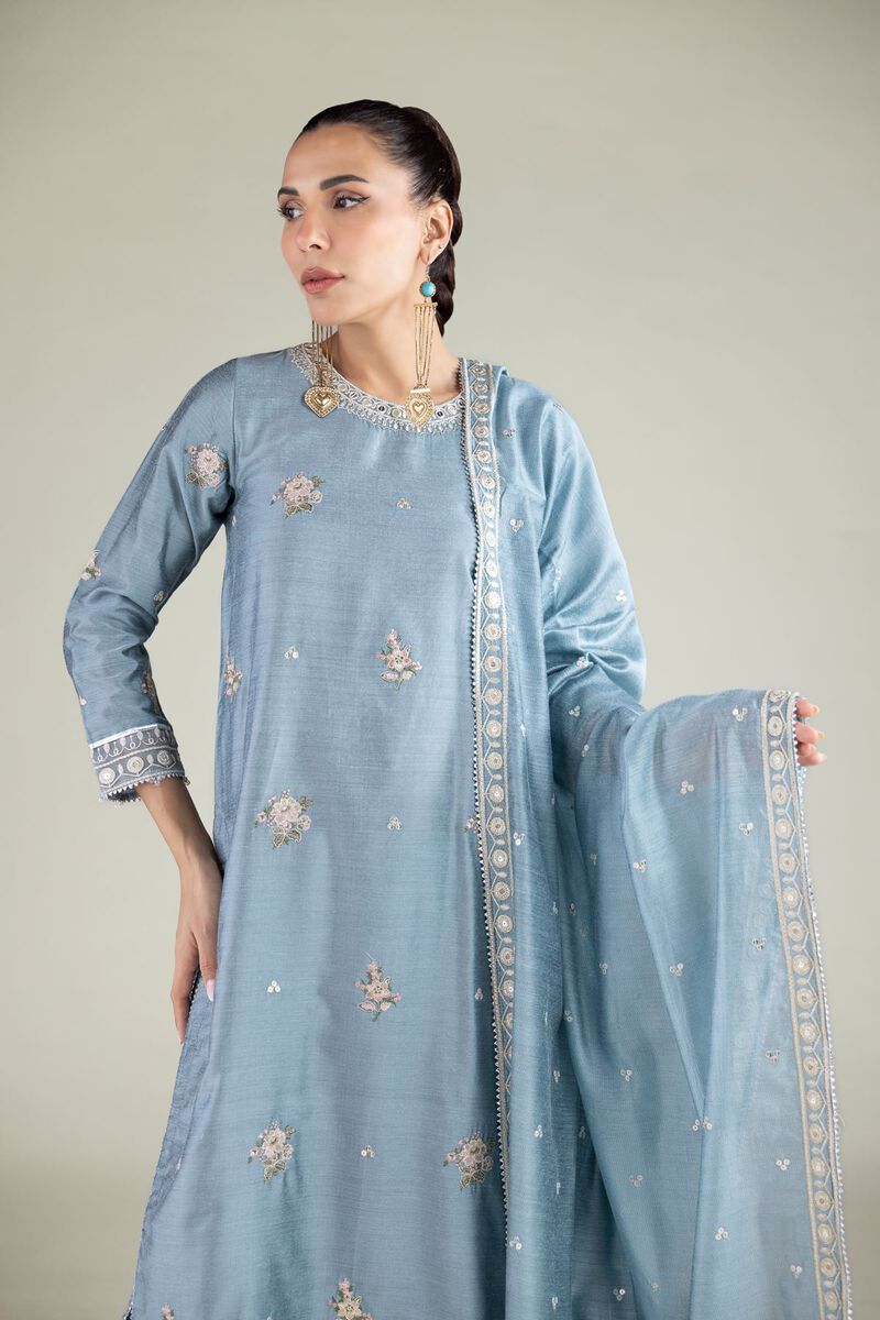 Embroidered | Cotton Net | Dupatta | USD 35.00