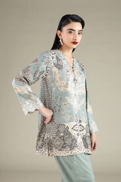 Embroidered | Raw Silk | Kurta | USD 40.00