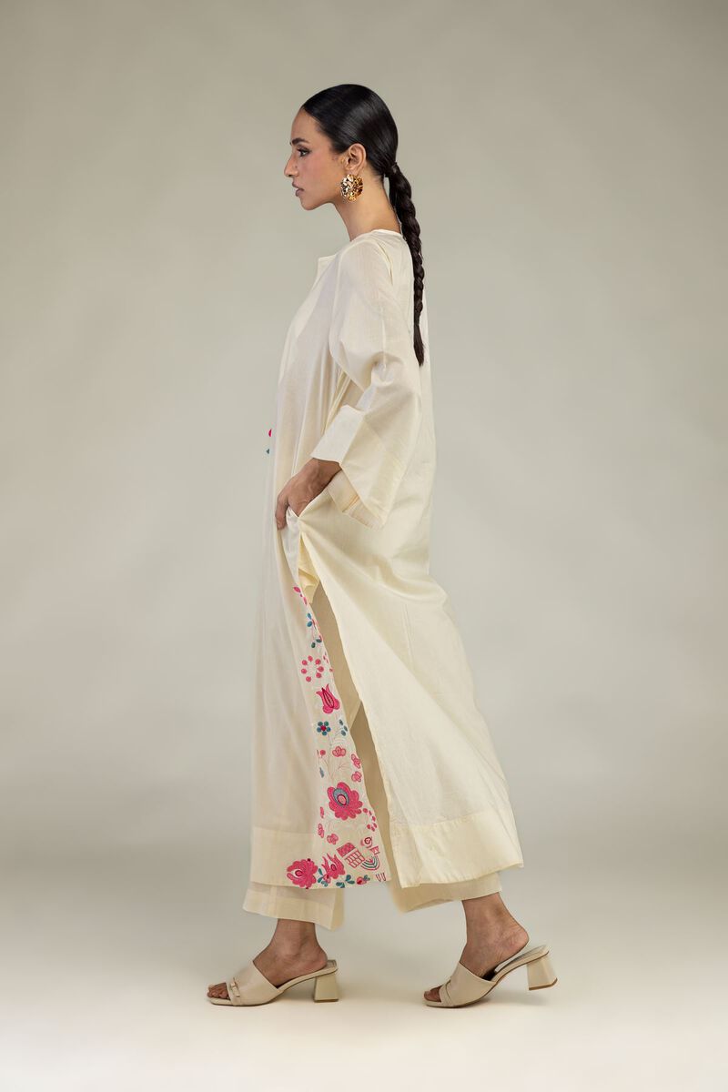 Embroidered | Cambric | Cambric Pants | USD 30.00