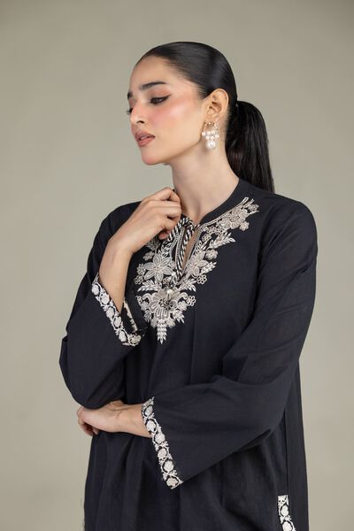 Embroidered | Cambric | Cambric Tailored 2-Piece | USD 55.00