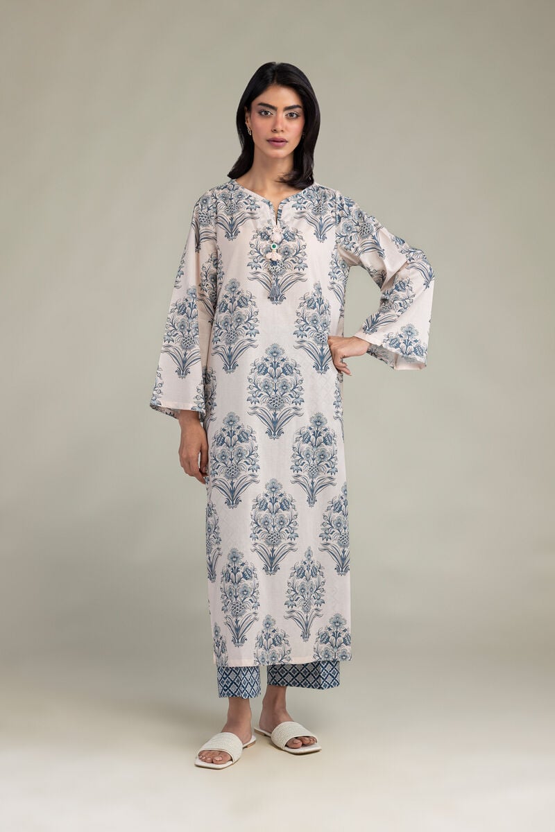 Embroidered | Cambric | Printed Cambric Pants | USD 30.00