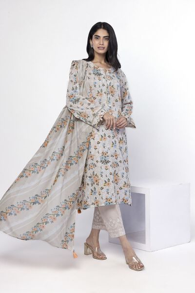 Embroidered | Lawn | Fabrics 3 Piece | USD 45.00