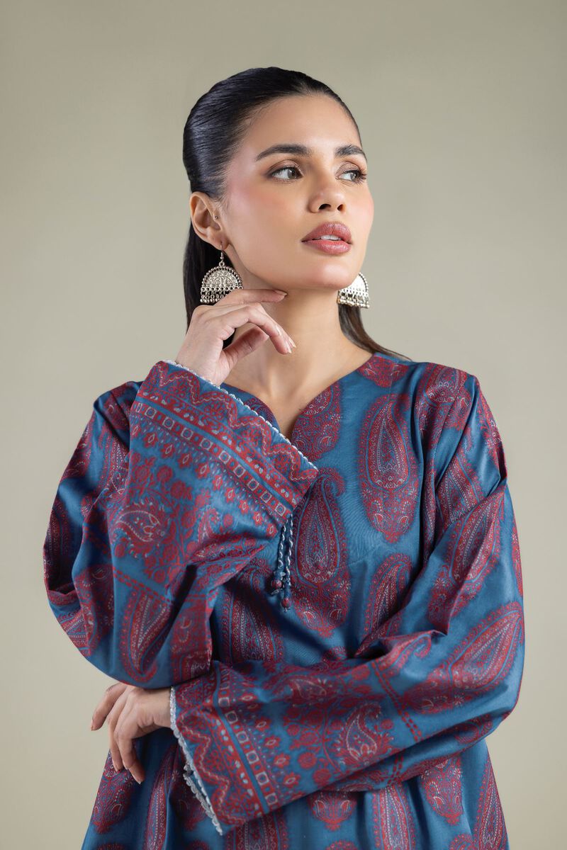 Dyed | Jacquard | Paisley Tailored Set | USD 45.00