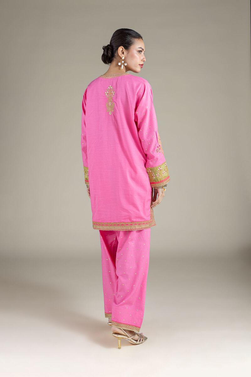 Embroidered | Raw Silk | Kurta | USD 60.00