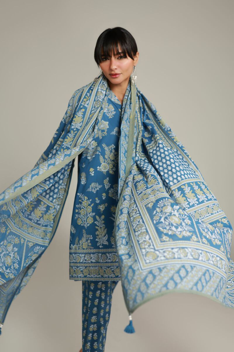 Printed | Lawn | Floral Lawn Dupatta | USD 30.00