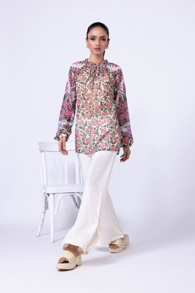 Printed | Georgette Chiffon | Blouse | USD 9.00