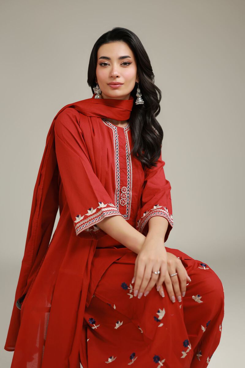 Embroidered | Lawn | Solid Lawn Dupatta | USD 25.00
