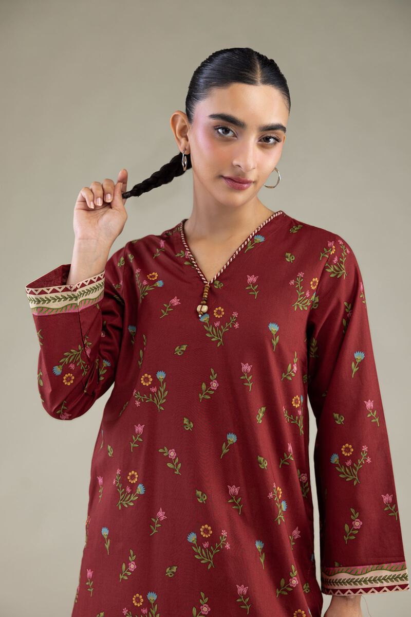 Printed | Cambric | Long Cambric Kurta | USD 35.00