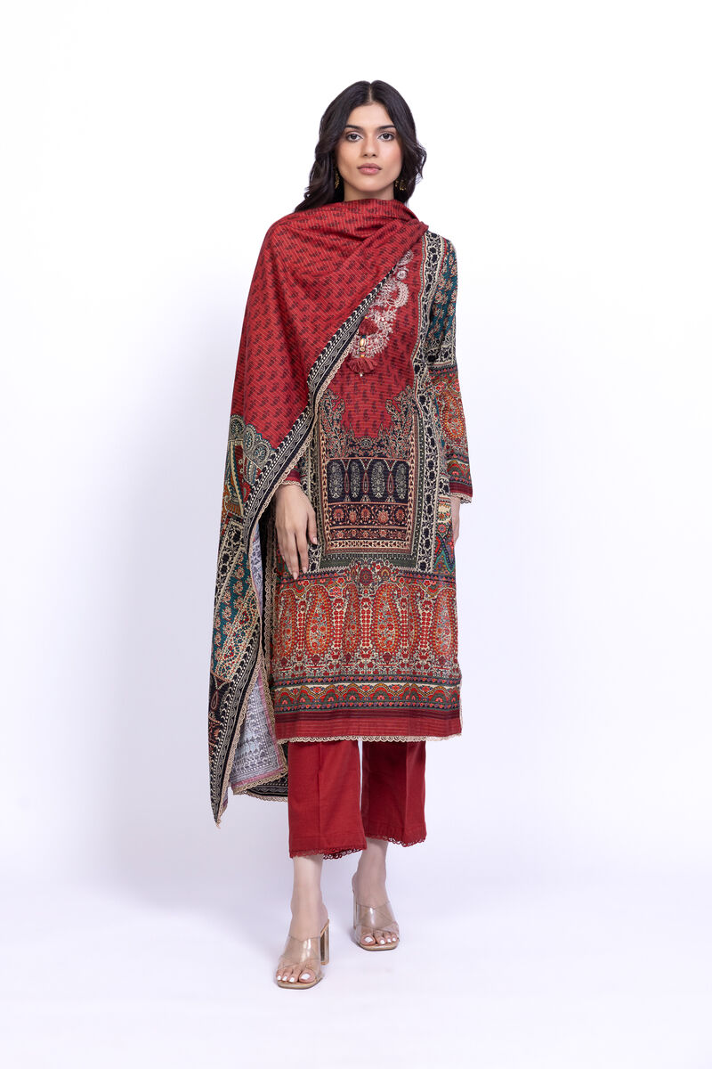 Printed | Textured Cotton | Dupatta | USD 6.60