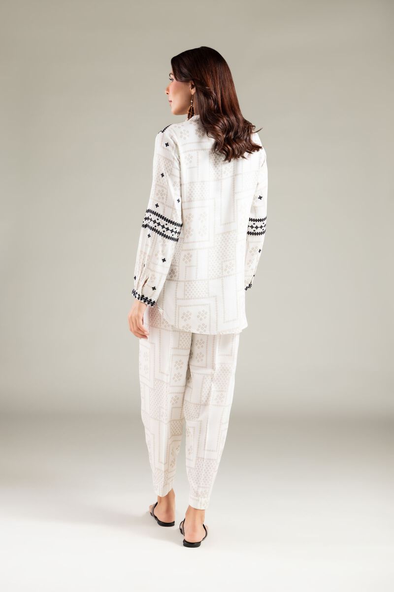 Embroidered | Viscose Crepe | Shirt | USD 40.00