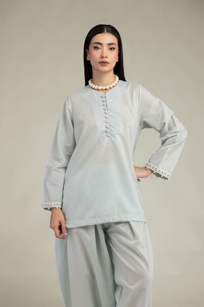 Embroidered | Mesuri | Short Mesuri Kurta | USD 35.00