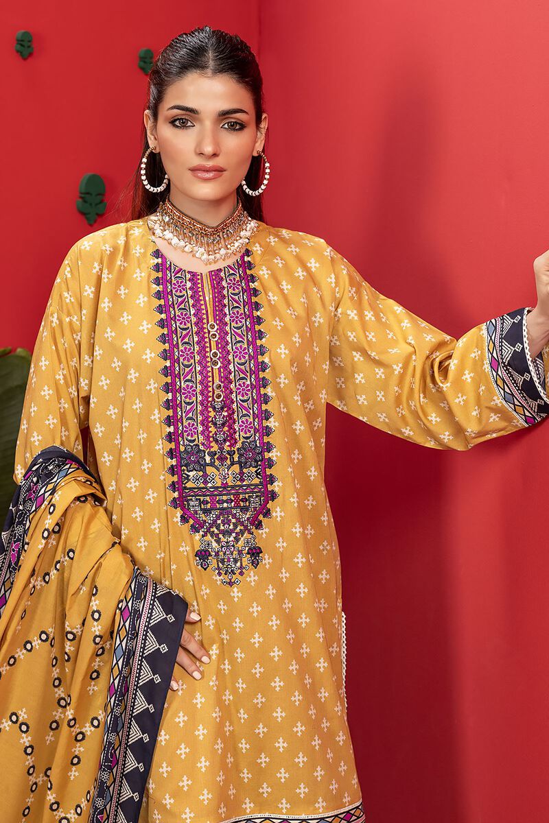 Embroidered | Lawn | Fabrics 3 Piece | null