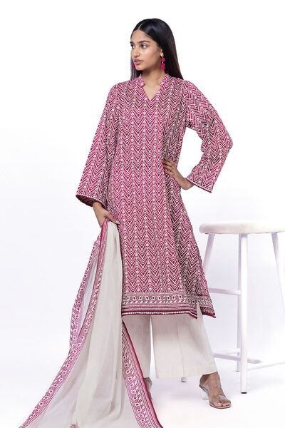 Printed | Lawn | Fabrics 2 Piece | Top and Dupatta | USD 12.50