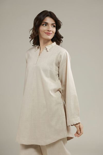 Embroidered | Heavy Textured Cotton | Kurta | USD 25.00