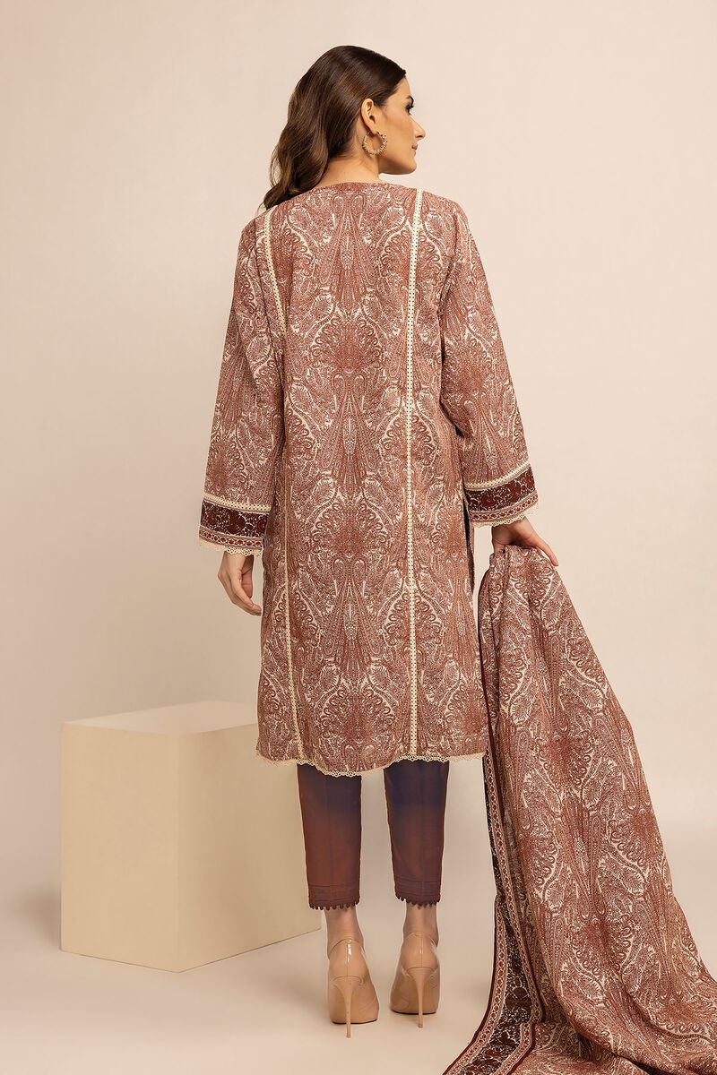 Printed | Light Khaddar | Fabrics 3 Piece | null