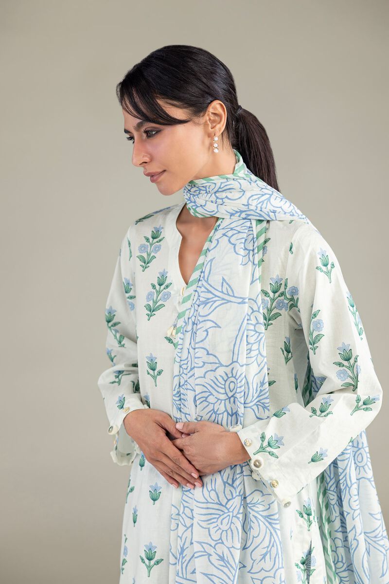 Lawn | Floral Lawn Dupatta | USD 30.00