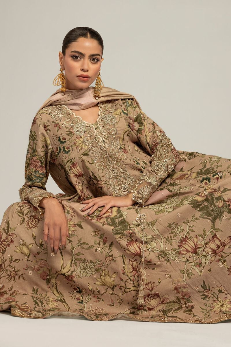 Raw Silk | 3-Piece Co-ord Set | USD 180.00