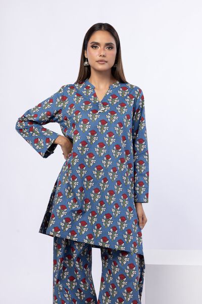 Printed | Crosshatch Poplin | Kurta | USD 25.00
