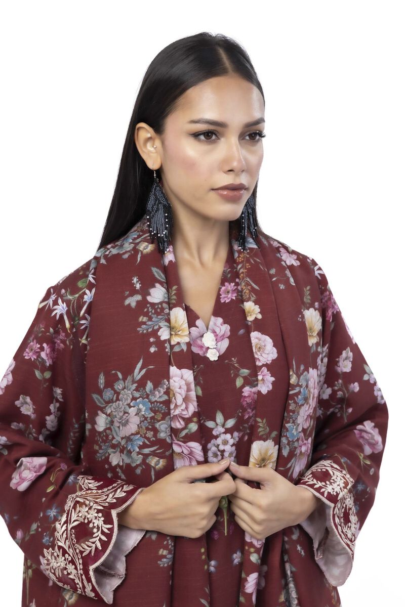 Embroidered | Blended Khaddar | Tailored 3 Piece | USD 60.00