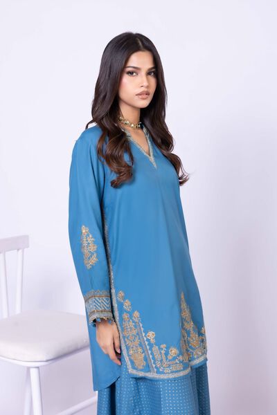 Embroidered | Viscose Oak Silk | Kurta | USD 50.00