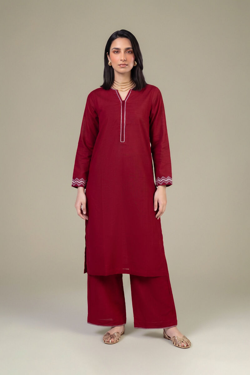 Embroidered | Light Khaddar | Tailored 2 Piece | null
