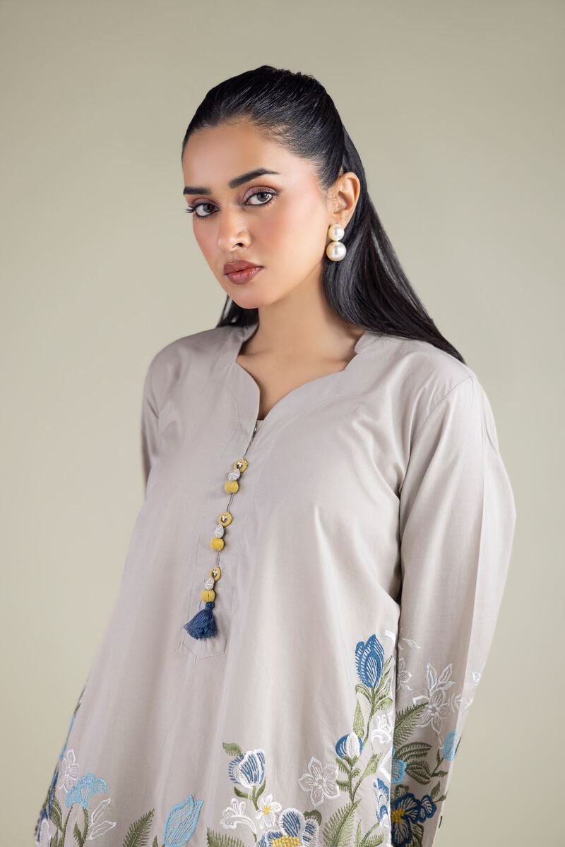 Embroidered | Cambric | Kurta | USD 40.00