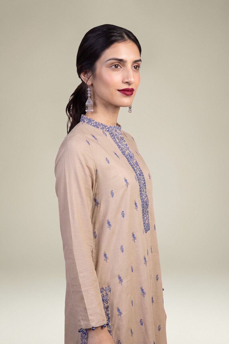 Embroidered | Raw Silk | Raw Silk Kurta | USD 55.00