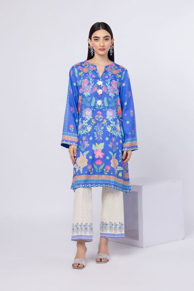 Printed | Thai Silk | Kurta | USD 45.00