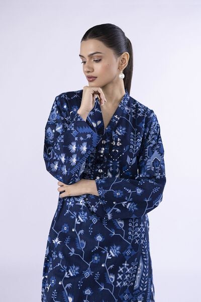 Printed | Crosshatch Poplin | Kurta | USD 25.00