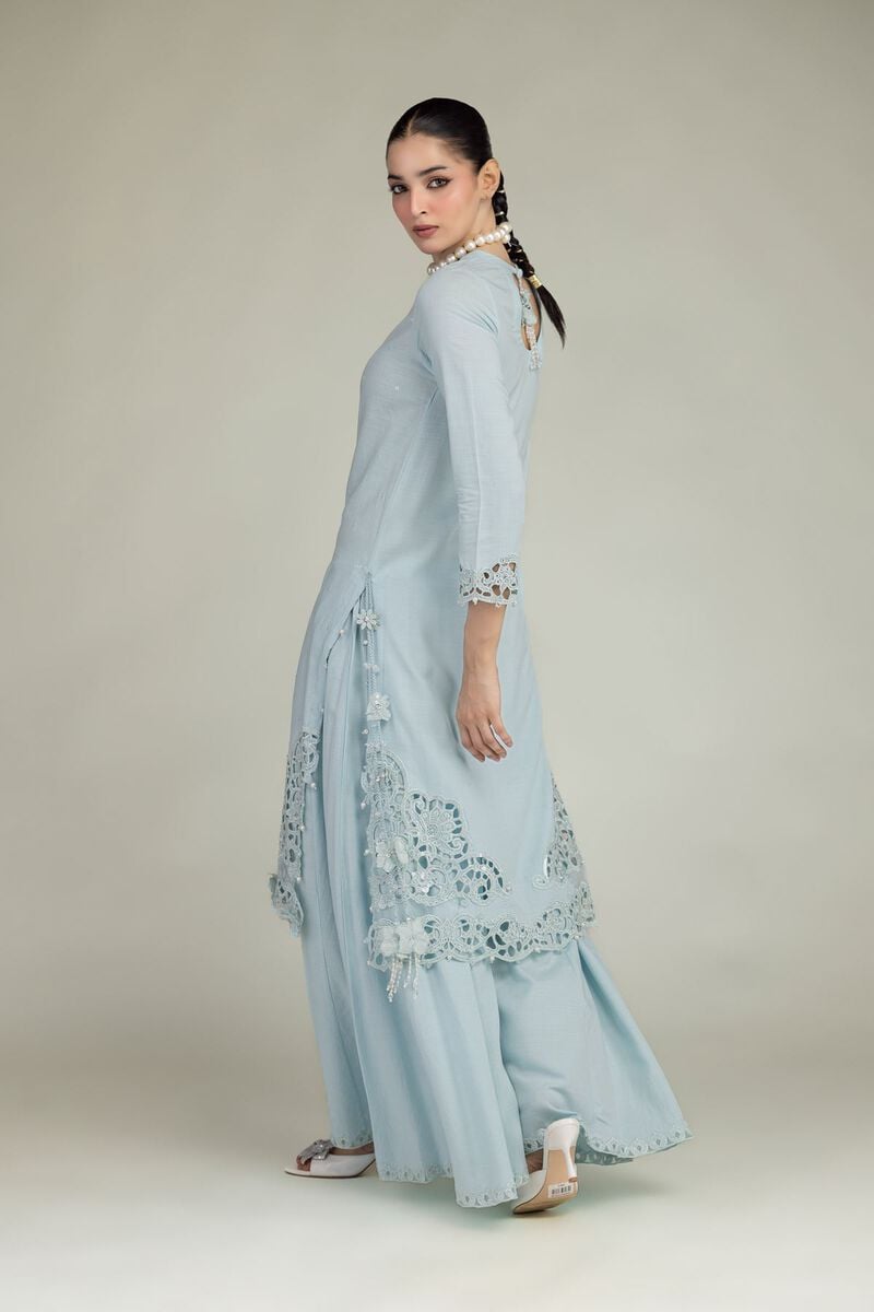 Raw Silk | 3-Piece Co-ord Set | USD 210.00
