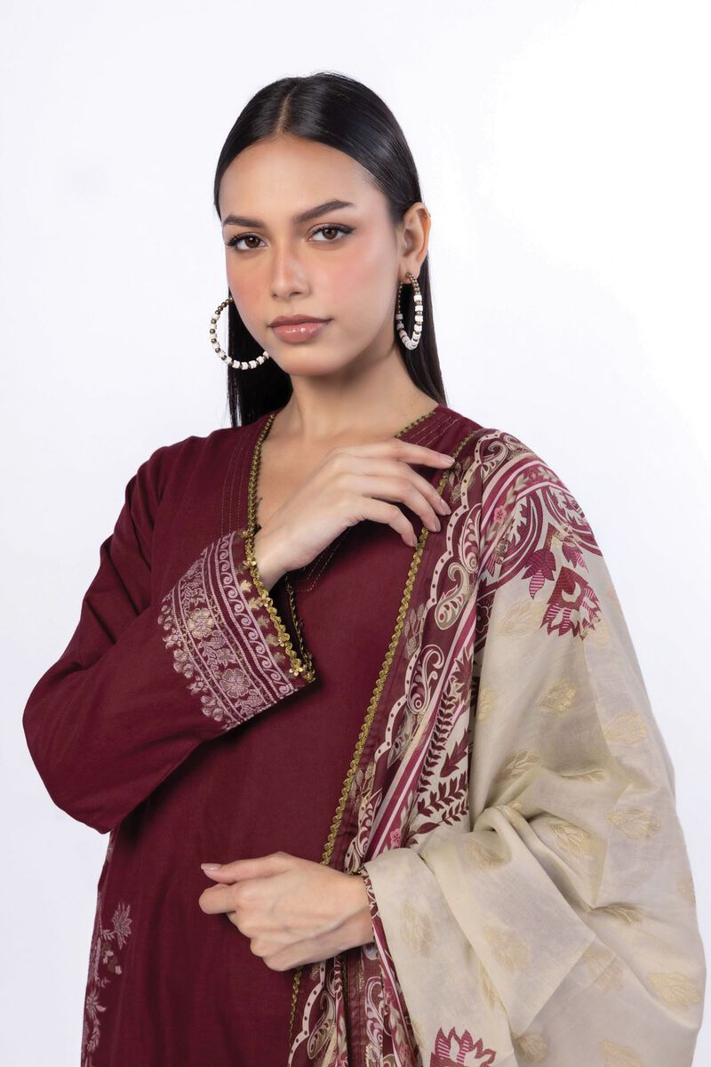 Dyed | Jacquard | Tailored 3 Piece | USD 70.00