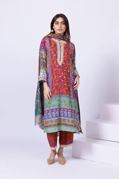 Embroidered | Viscose Oak Silk | Kurta | USD 24.00