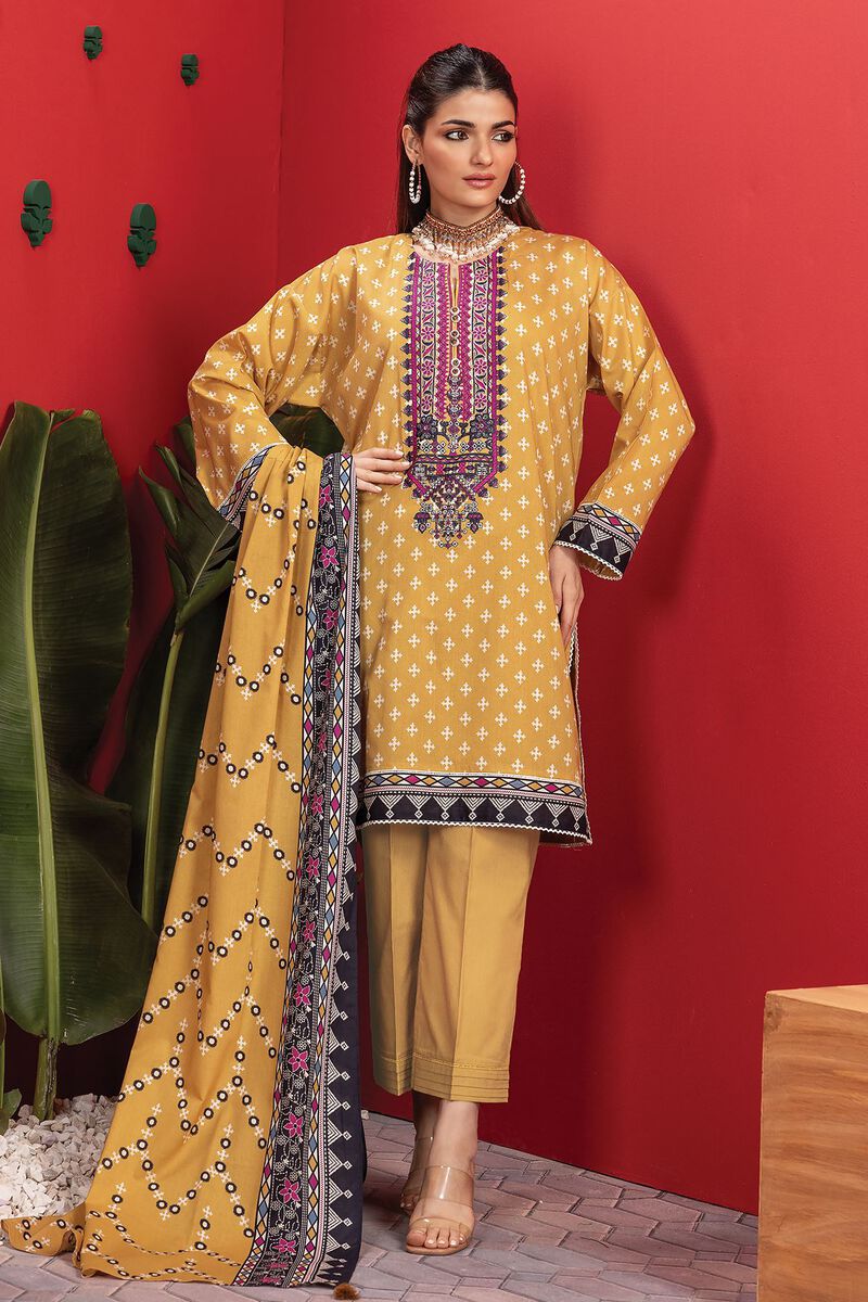 Embroidered | Lawn | Fabrics 3 Piece | null