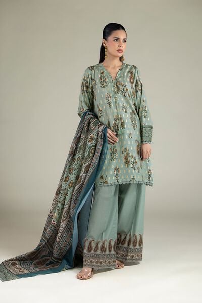 Printed | Jacquard | Tailored Jacquard 3-Piece | USD 65.00