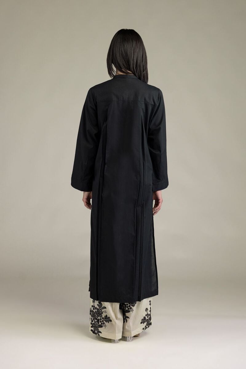 Dyed | Cambric | Black Cambric Kurta | USD 30.00