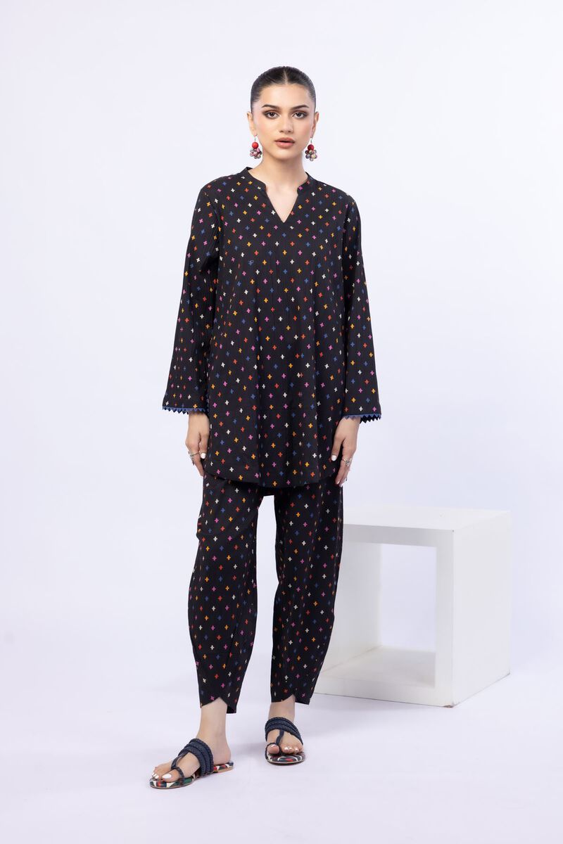 Printed | Ripple Crinkle | Pants | USD 18.00